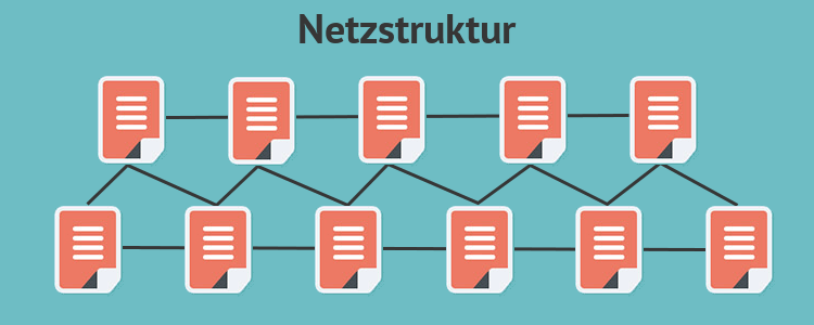 Netzstruktur Hyperlinks